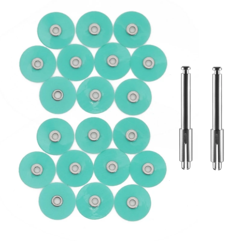 80Pcs Dental Polishing Disc Soflex Superfine/Fine/Medium/Coarse Composite Resin Finishing Separating Disk Discs for Low Speed Ma