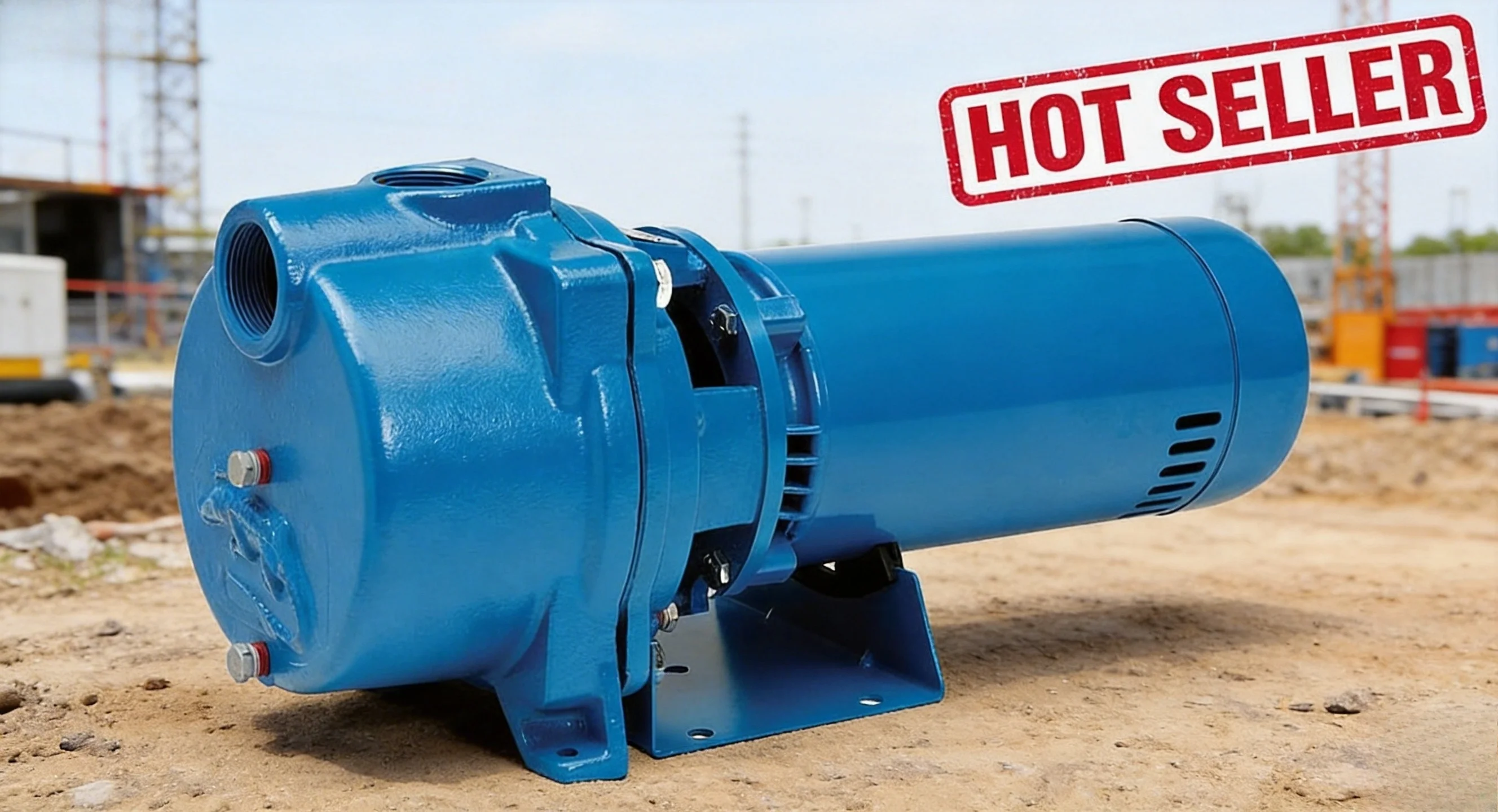 

Pumps GT15 IRRI-Gator Self-Priming Single Phase Centrifugal Pump, 1.5 hp, Blue