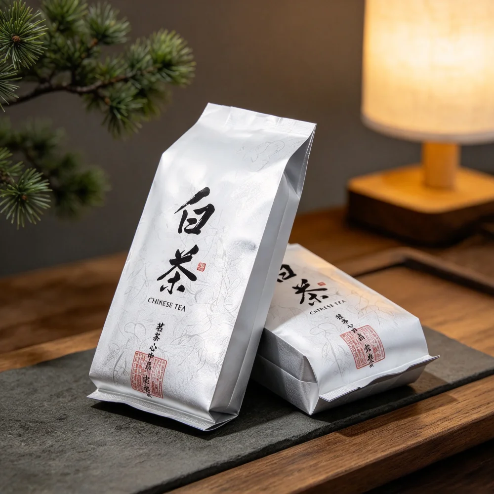 50-250g White Tea, Black Tea, Golden Bud Tea Packaging Bags, Tea Vacuum Packaging Bags