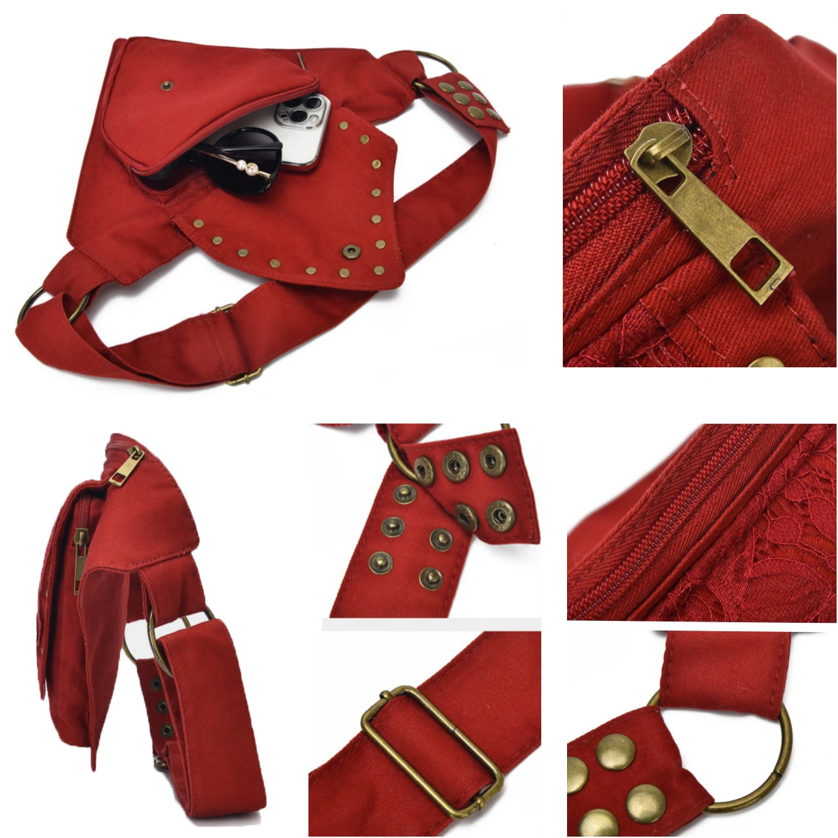 Renaissance Fanny Bag para mulheres, Festival Chest Pack, Cinto ajustável, Fashion Hip Bum Bag, Bolsa de corrida e caminhada