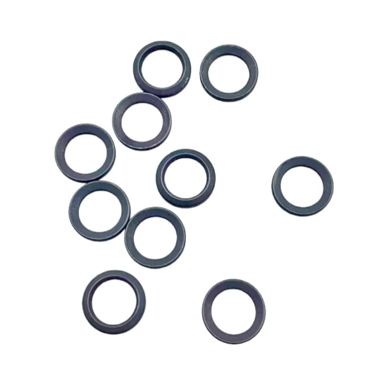 10 قطع من حشية مسطحة من الفولاذ الكربوني، حشية مانعة للتسرب 223/308، مناسبة لمواصفات الخيط من 1/2-28 و5/8-24 #5