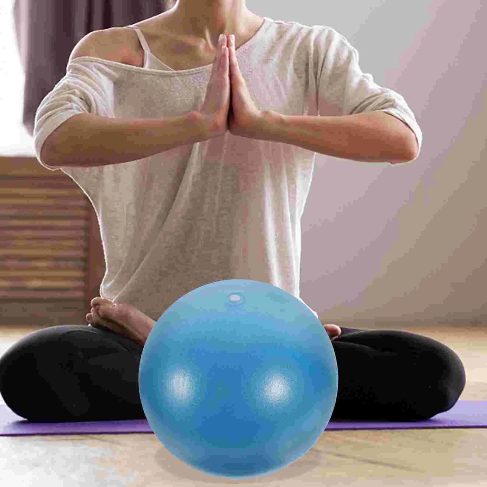 

Gym Ball Small Exercise for between Knees Yoga Workout Accessory Pilates Home Pvc Core Child