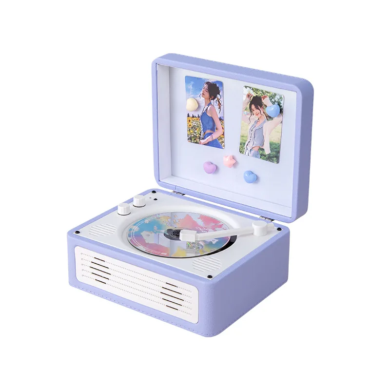 

Ретро CD-плеер Альбом Bluetooth-плеер Подарок на день рождения CD-стерео Интегрированный CD-плеер Подарок студенту