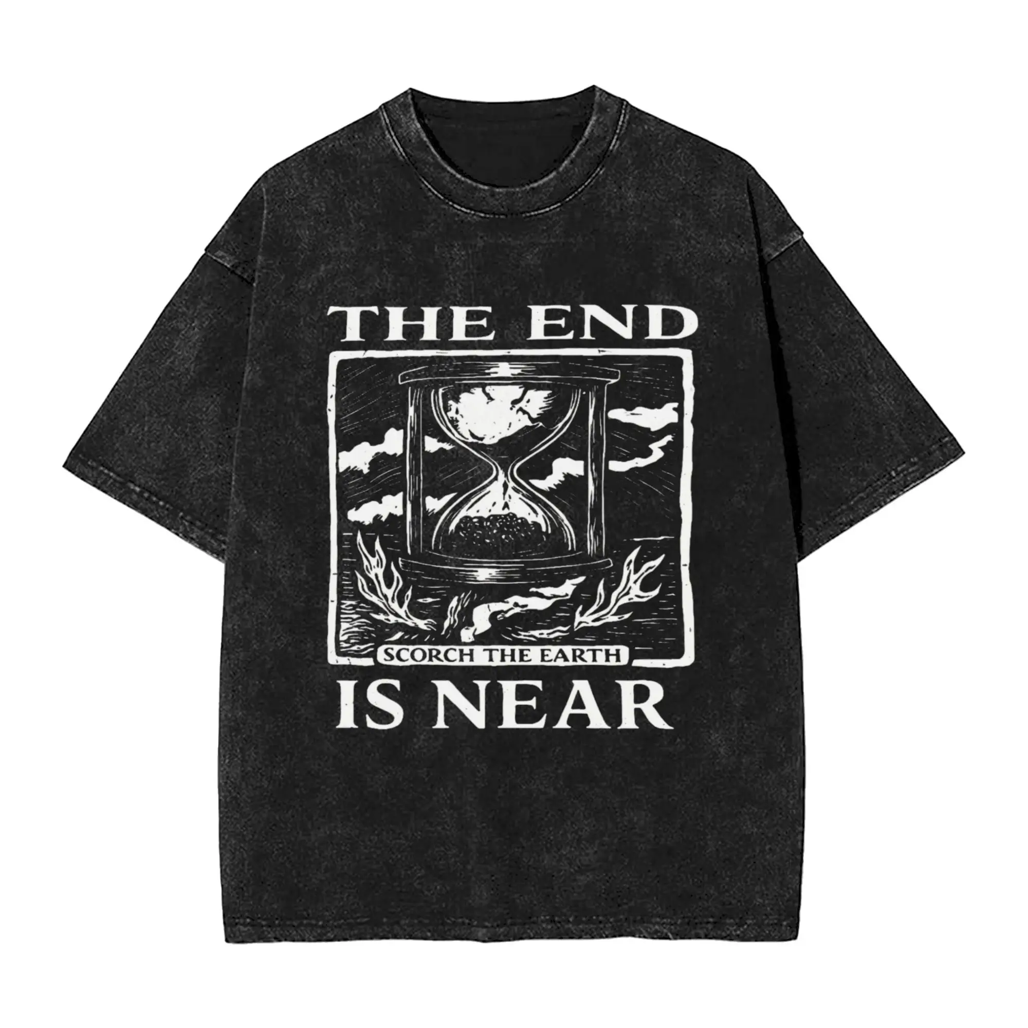 

Oversized Washed T-Shirt Karrion Kross String Them Up Loose T-Shirts Novelty Tshirt for Man Summer Y2K Retro Casual Clothes