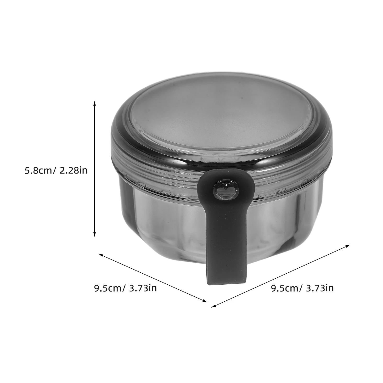 

Denture Cleaning Box Portable Retainer Case Small Breathable Denture Storage Container Durable Pc Material Travel Friendly Case