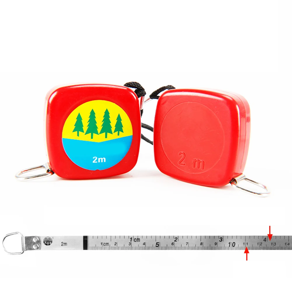 2m Tape Measure For Tree Measurement Accurate Tree Diameter Measurement Dual Scale For Trees For Gardening Circumference Tape