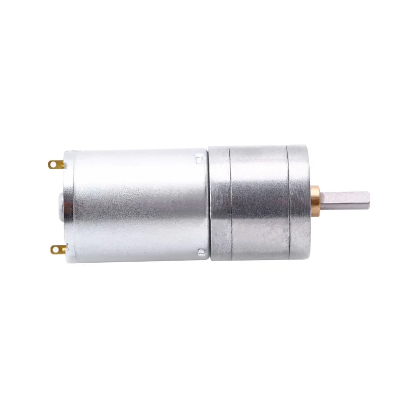 GA25-370 DC motor geared motor 6V 12V high torque electric gear motor 5/10/15/30/60/100/150/200/300/400/500/1000/1200rpm