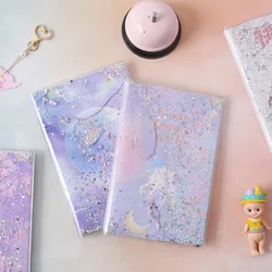 Cute PVC Notebook Paper Diary School Shiny Cool Kawaii Notebook Paper Agenda Schedule Planner Sketchbook Gift for Girl New