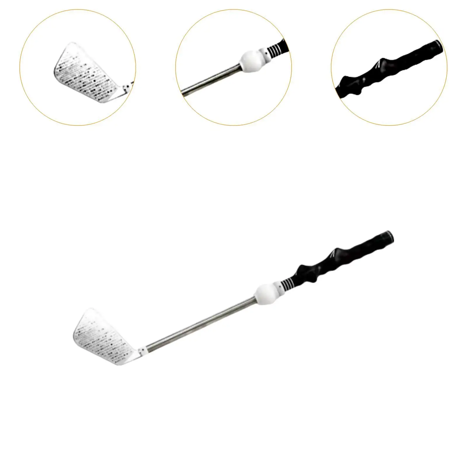 Bâton d'entraînement de golf en métal pour l'amélioration de l'équilibre et du rythme, accessoire de golf, cadeau sportif
