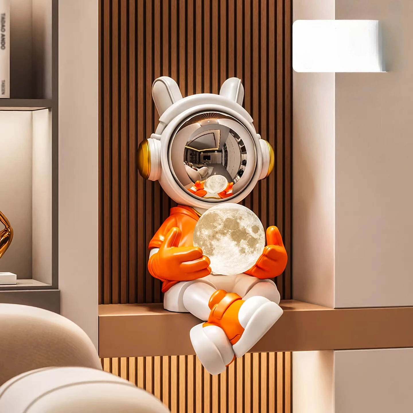 Home Decor Living room TV cabinet astronaut figurine Bluetooth speaker piggy bankstarry perfect housewarming gift