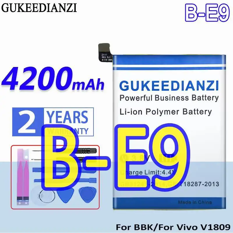 

Mobile Phone Battery 4200Mah High Performance B-E9 For Vivo V1809 V1809A V1809T