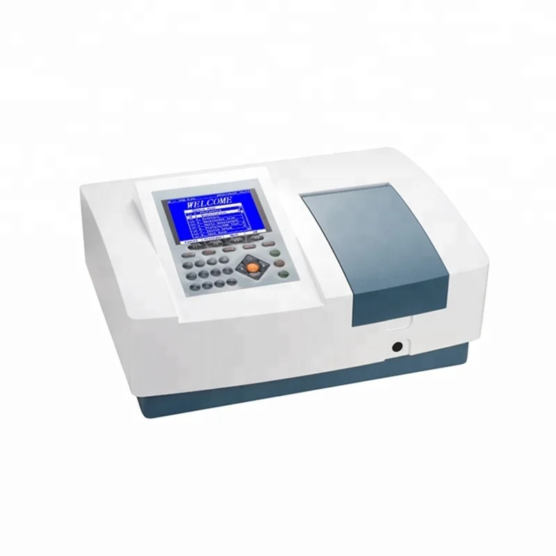 Laboratory Universal Cheap Single beam Visible Spectrophotometer Model Price China