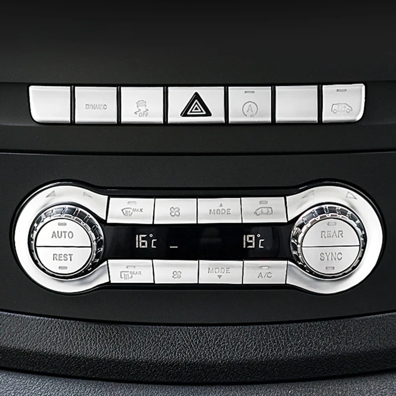 

Стайлинговые молдинги, центральная консоль автомобиля, CD, AIR, наклейка на кнопку рулевого колеса для Mercedes-Benz W447 Vito 2016-24 V-class inte