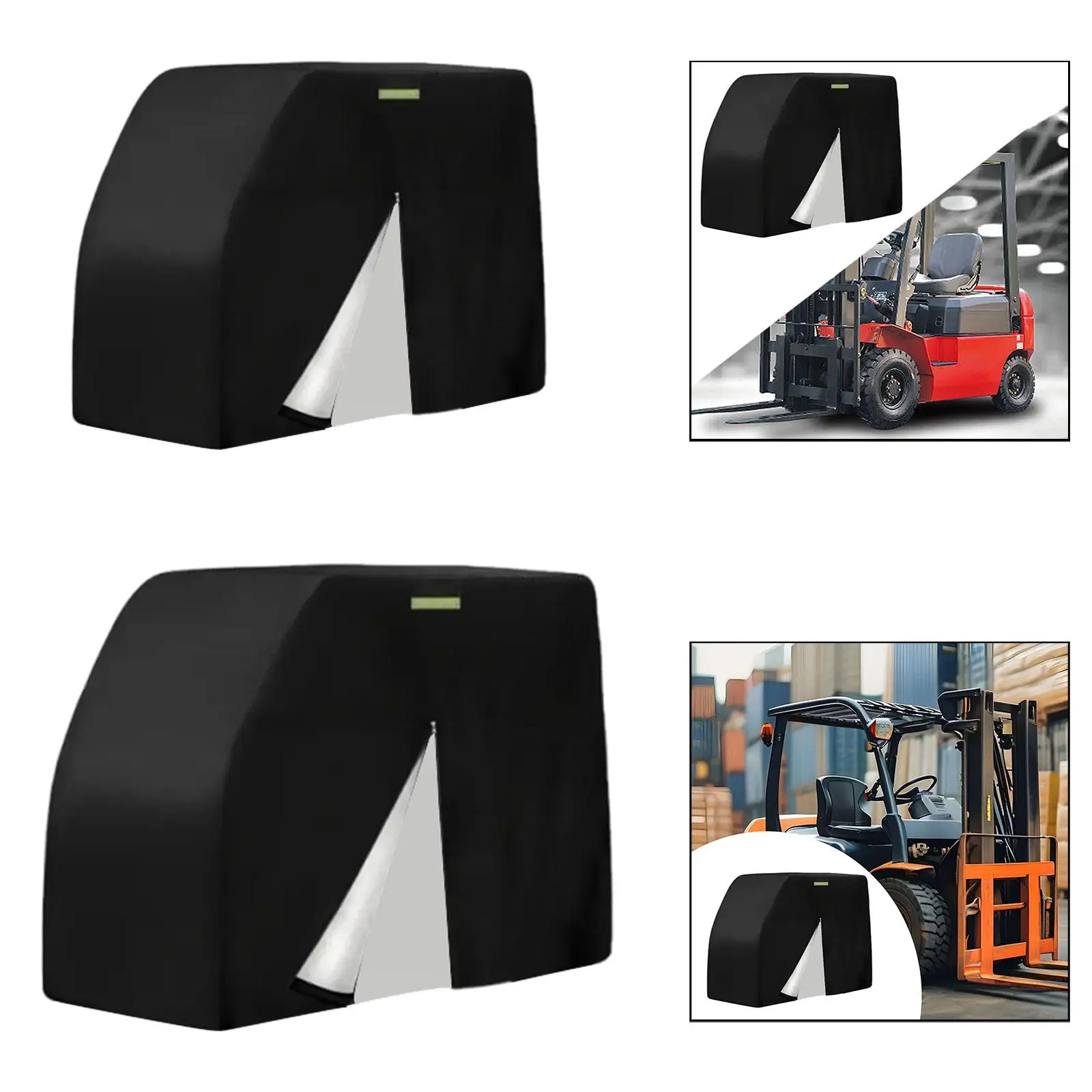 Dustproof Forklift Cover All Weather Use Rainproof Multifunctional Forklift Rain Cover Snow And Windproof Outdoor Forklift Cover