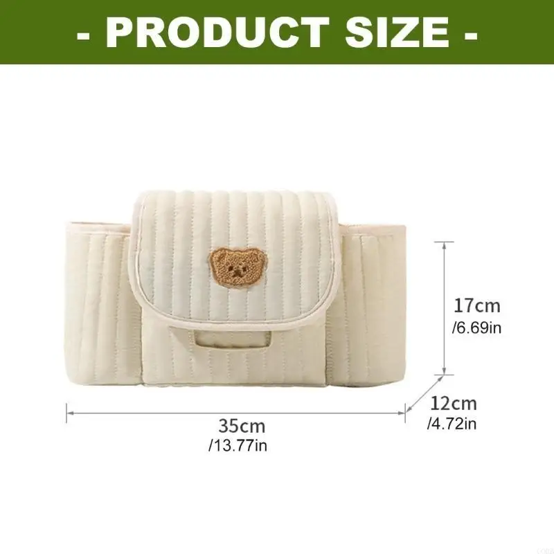 CORB Multi Compartment Bag Universal Pushchair Storage Bag for Toy Diaper