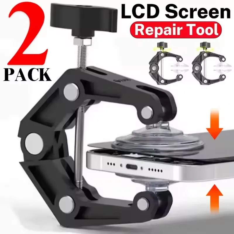 Phone Screen Separator Multi-function Screen Glass Back Cover Disassemble Battery Repair Replacement Fixture Repair Tool Sets