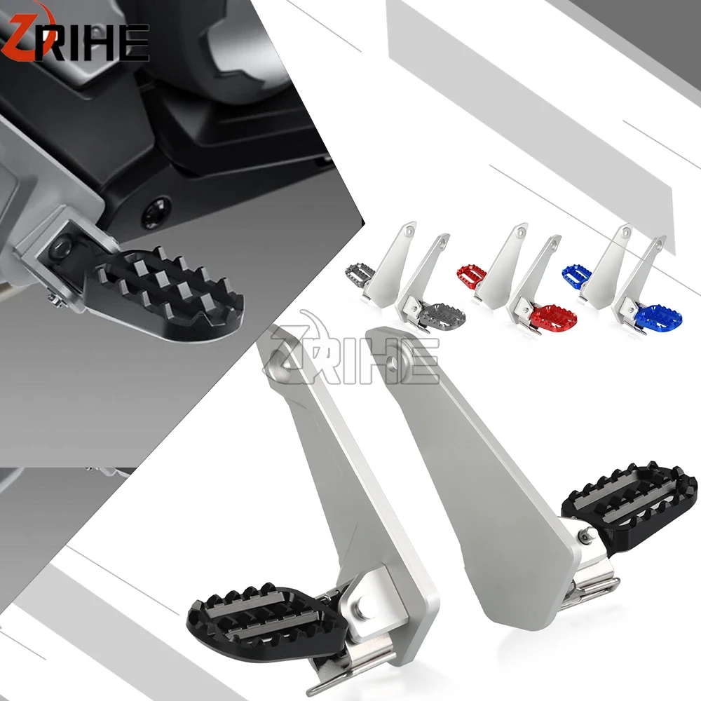 دراجة نارية مسند القدمين Footpegs الركاب دواسة القدم طوي الملحقات لهوندا X-ADV 750 XADV 750 X ADV 750 Xadv 2021- 2025 2024 #1
