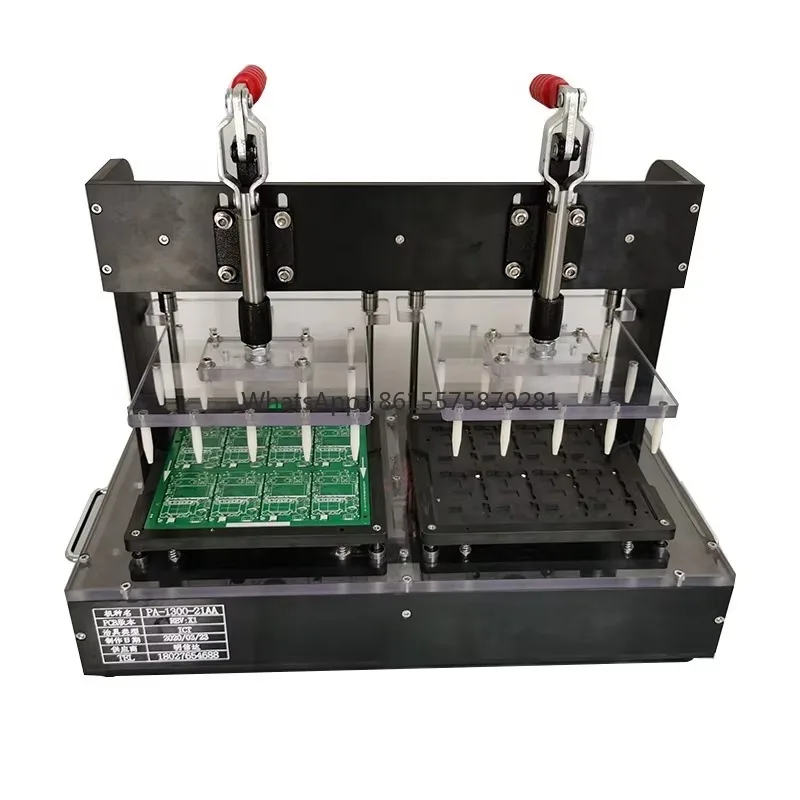 

Custom PCB Board Functional test Stand Manual test Fixtures Bakelite test Fixture Smart Paper Dispenser