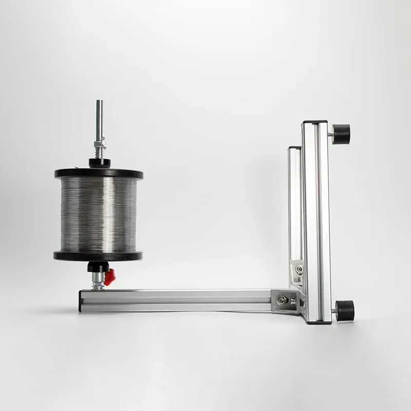 Pay-off frame, pay-off plate, fishing line, cotton thread, enameled wire, metal damping adjustment