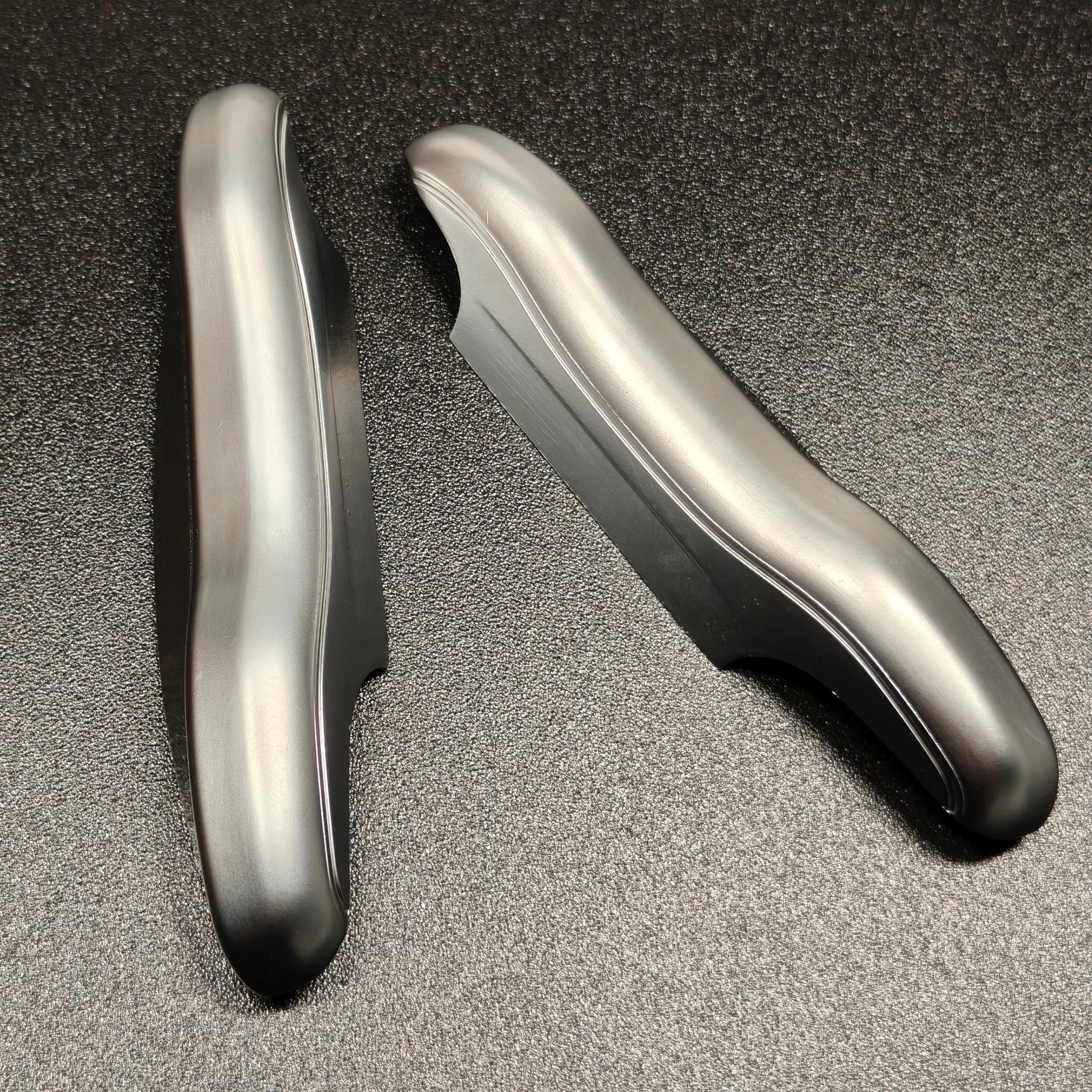 2PC Metal Car Key Shell Protective Case fit for (2017-2024) Cayenne Panamera Cayman 971 9YA 718 911 Macan Boxster Taycan