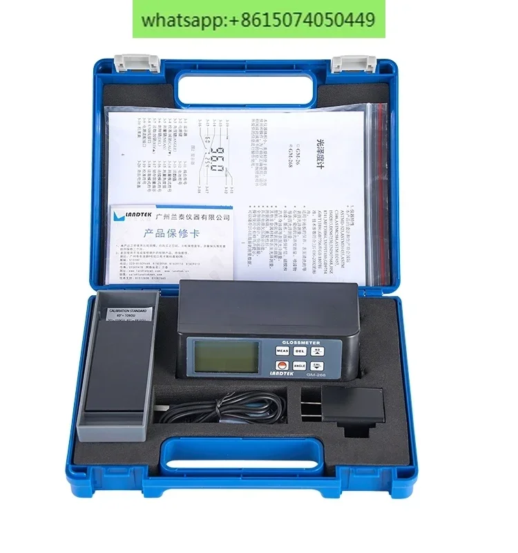 GM-268 Glansmeter Glansmeter, Oppervlakteglansmeter, Driehoekmeter