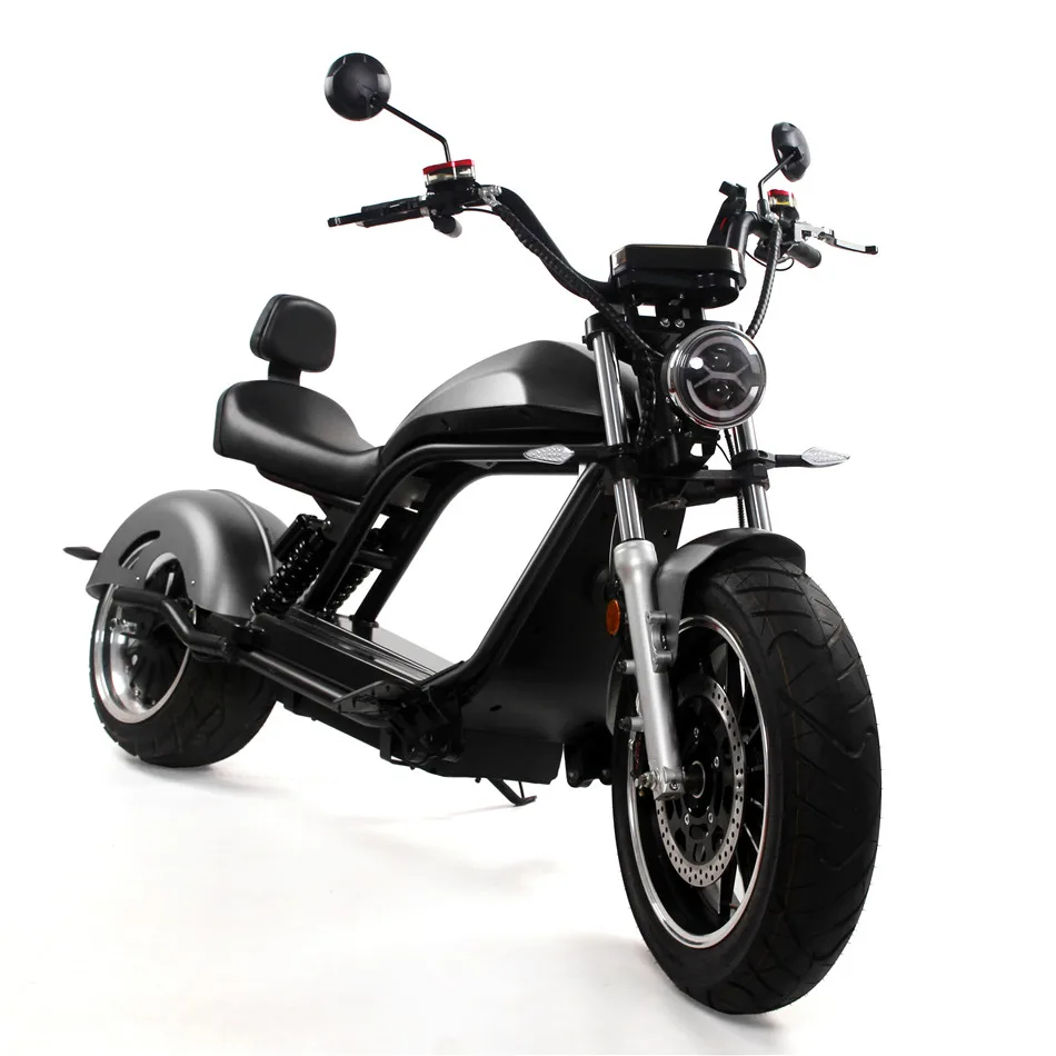 LUQI HL6.0 Citycoco Big Wheel Powerful 2000W 20/30/45AH EEC COC VIN Number Electric Scooter Motorcyclecustom