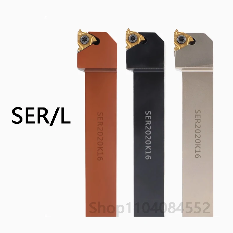 CNC SER SRL SER1010 SER1212 SER1616 SER2020 SER2525M16 SER3232 SEL1616 External Thread Lathe Tool Holder