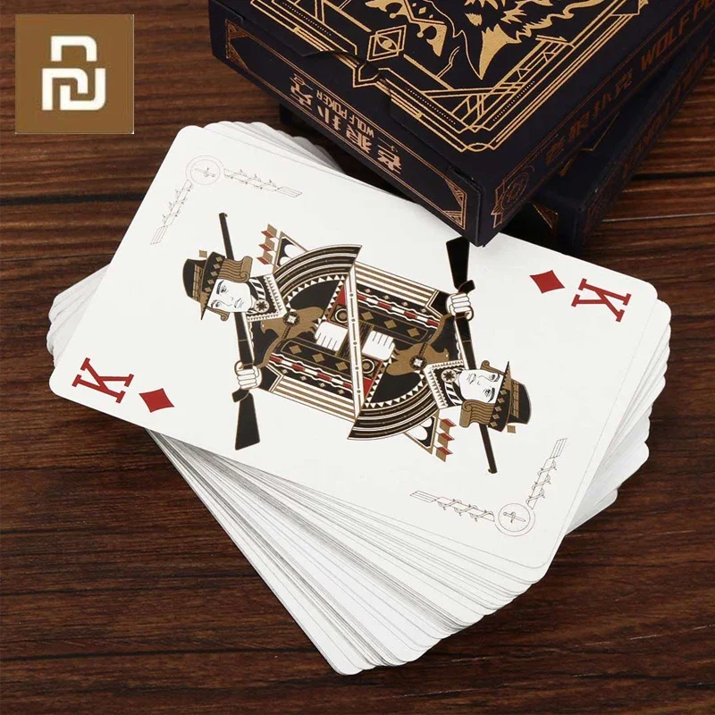 New Xiaom Playing Cards Poker Game Poker Set Plastic Magic Card Waterproof Cards Magic Board Smart Games 57*87mm Cards