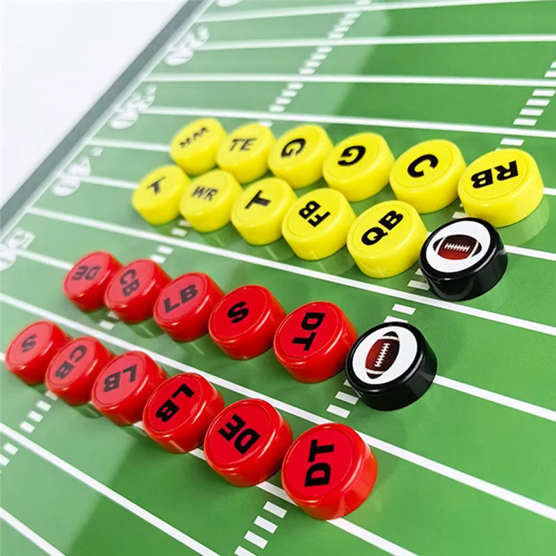 

A48F-Футбольная тренерская доска Футбольный тренерский буфер обмена Двусторонняя тренерская доска для спортивных стратегических методов играет