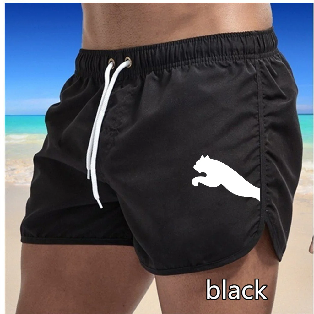 Luxury Beach Shorts Quick Dry Mens Siwmwear Board Briefs 2024 New Hot Summer Swim Trunks Sport Gym Running Shorts Male Beachwear