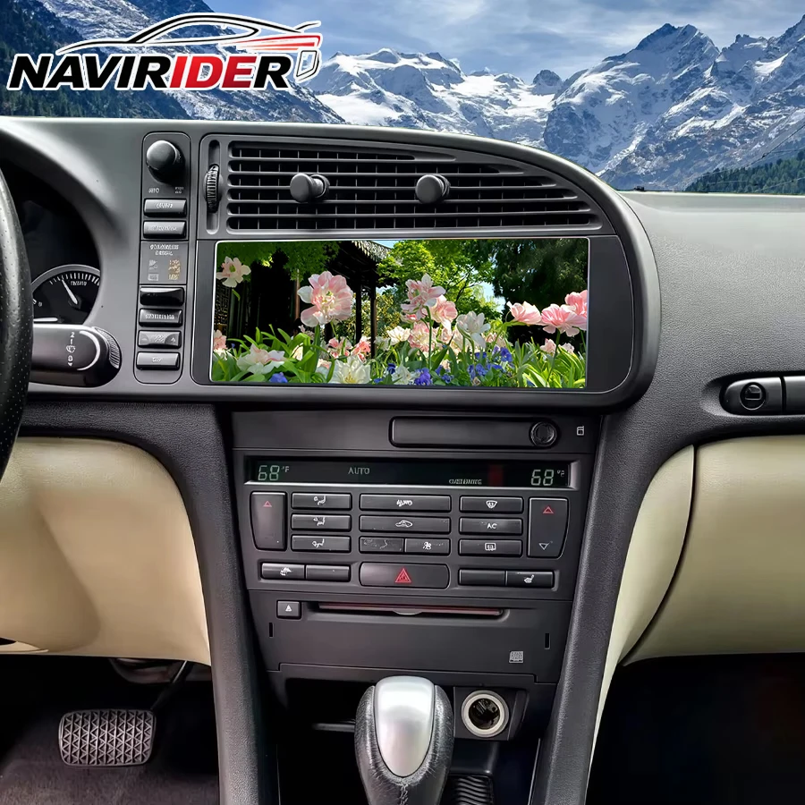 RHD LHD Android 15 For SAAB 9-3 93 2003-2006 GPS Navigation Car Radio Stereo Wireless CarPlay DSP WIFI Bluetooth 4G Head Unit