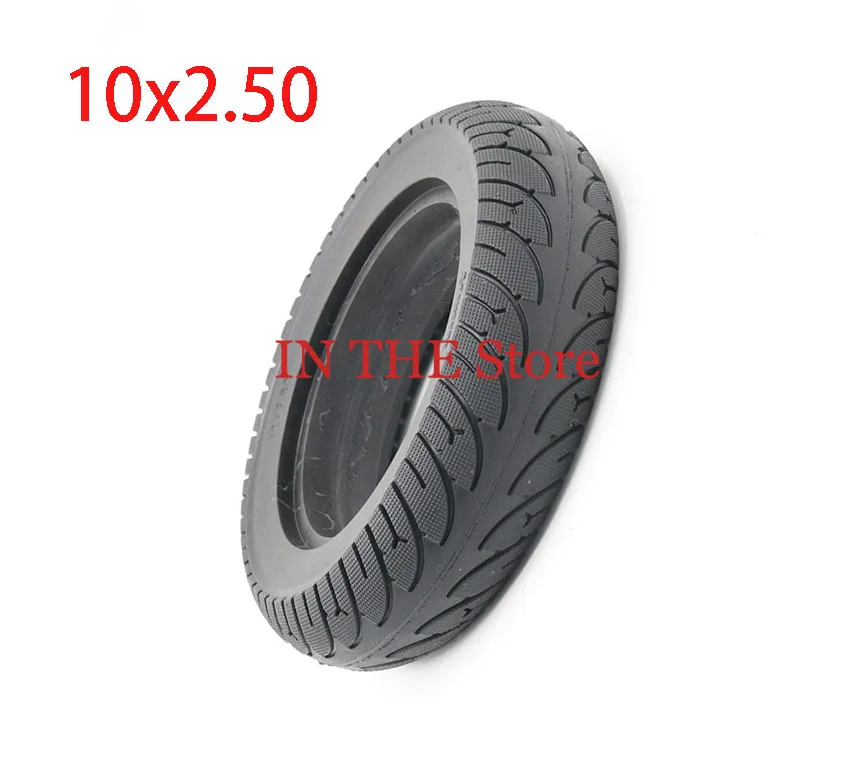 High quality 10x2.50 solid tire, non pneumatic electric scooter  suitable for 8 / 10 inch Electric Scooter accessories