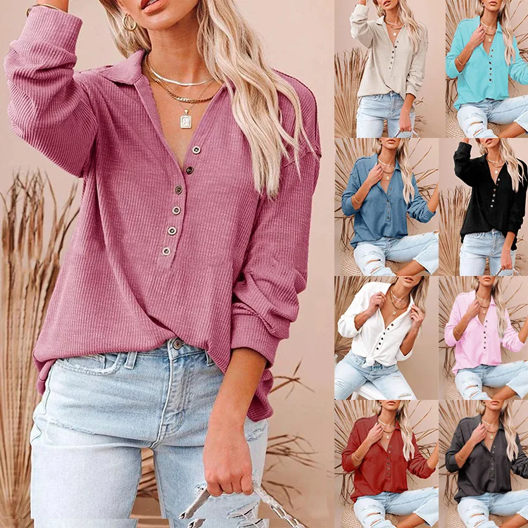 

2025 European and American New Autumn and Winter Women's Long-sleeved T-shirt
