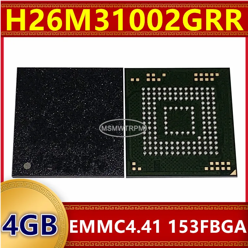 

Memory Chip IC H26M31002GRR 4GB EMMC4.41 153FBGA Integrated Circuits New Original In Stock