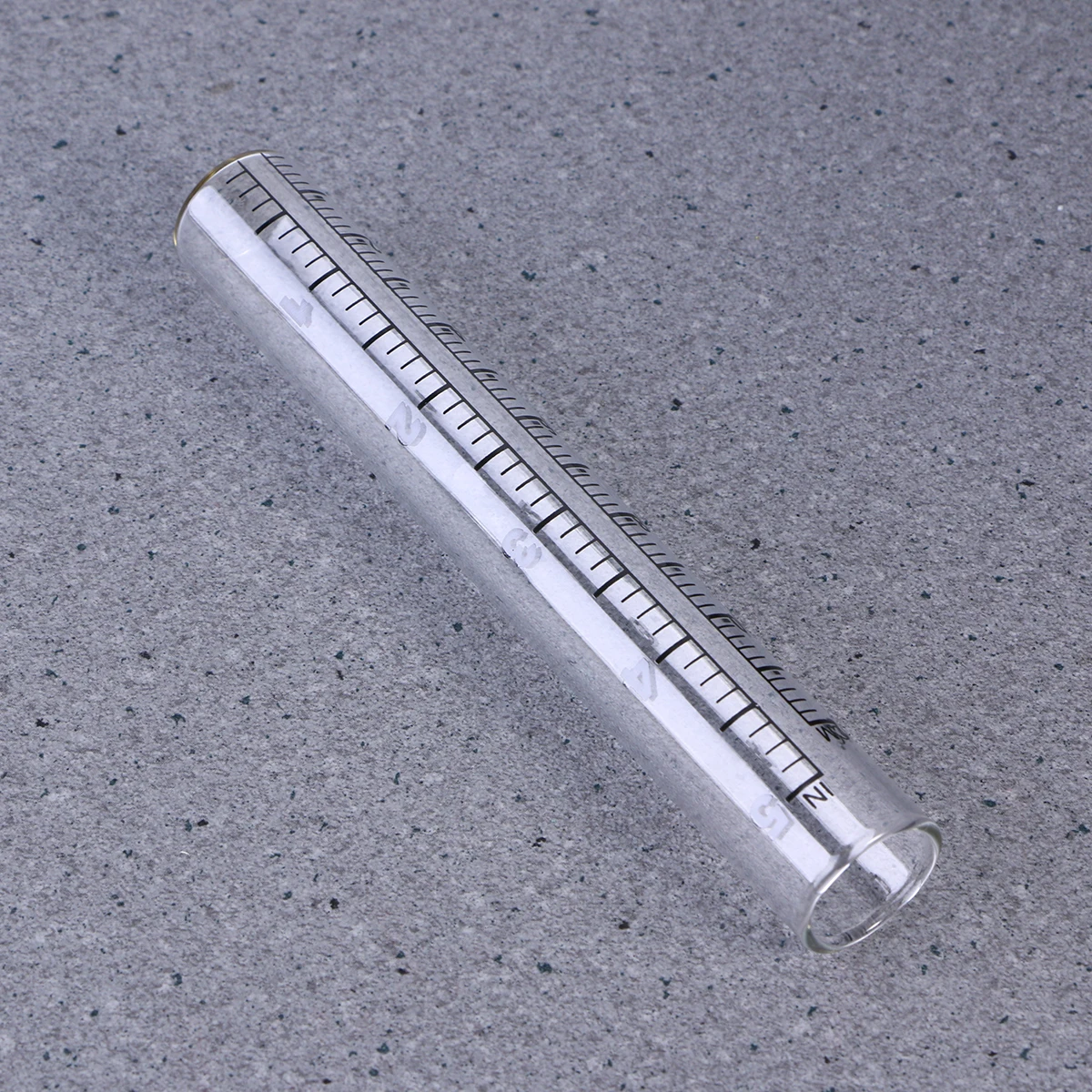 

Glass Rainfall Measuring Test Tube Dual Scales Flat Bottom 5 Inch 12cm Precipitation Gauge for Farming Meteorology Weather