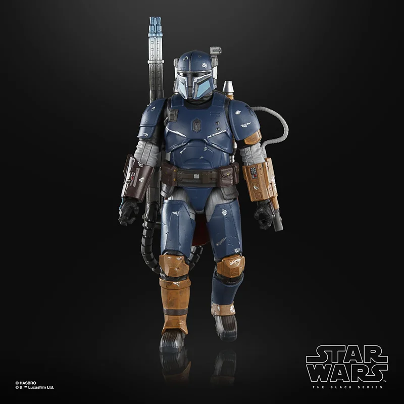 Hasbro Star Wars Czarna seria Paz Vizsla Mandalorian 16Cm Anime Oryginalna figurka akcji Model Zabawka Kolekcja prezentów