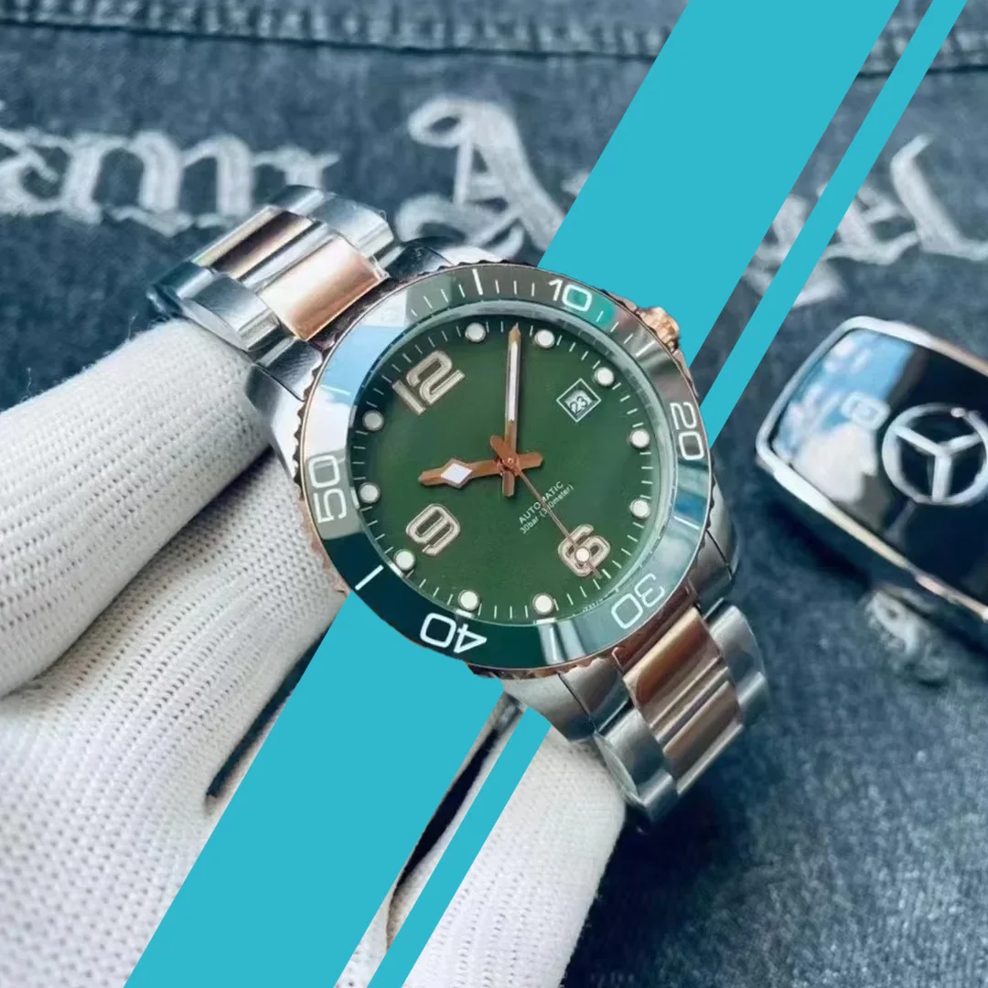 

Элитные механические часы для мужчин: нержавеющая сталь, каучук, ткань, розовое золото, черный, синий, керамика, сапфир, индивидуальный дизайн