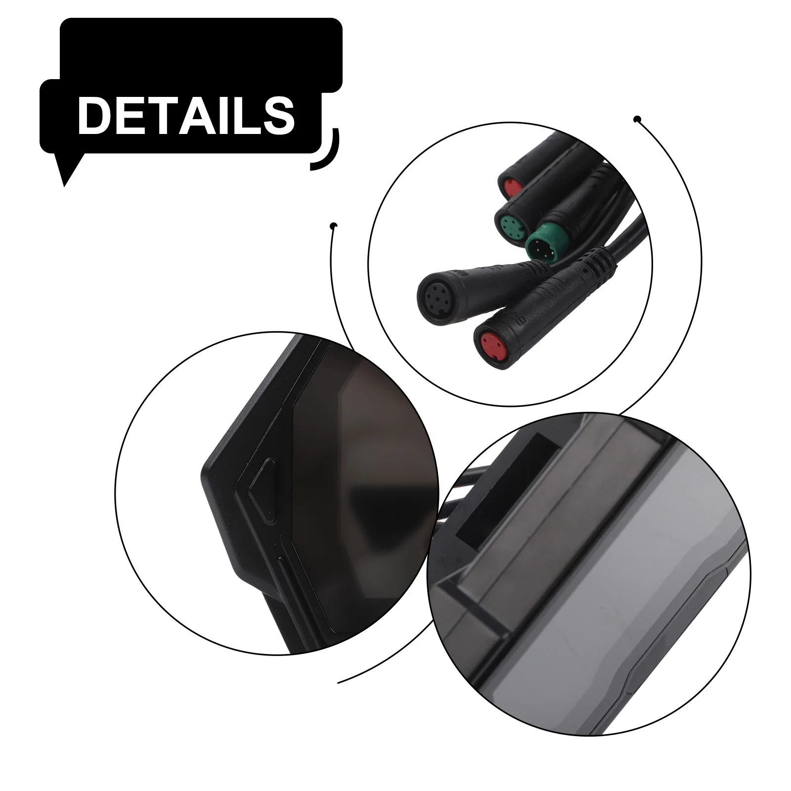 for G3 for Pro Display LCD Display Meter 134*72*77mm Monitor Speed And for Battery Life Dashboard Meter User-Friendly Interface