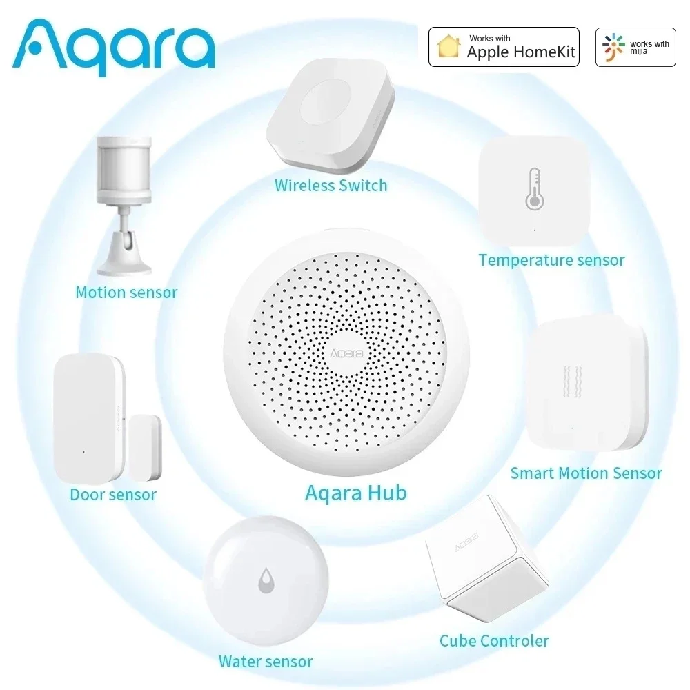 Aqara Temperature Humidity Air Sensor ZigBee Remote Control Smart For Xiaomi Home Control Homekit