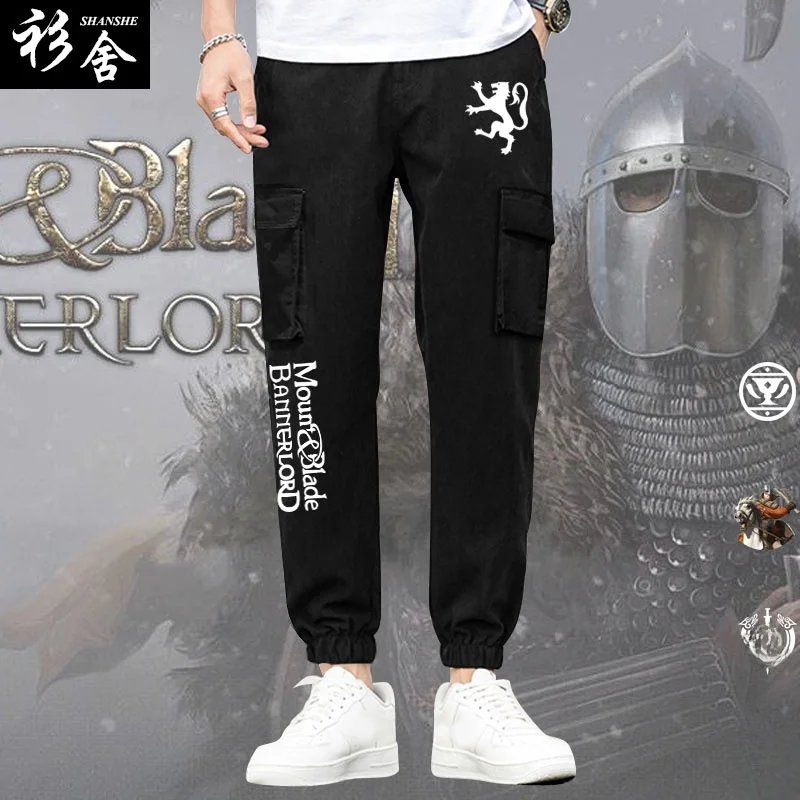 

Men's Casual Cargo Pants Loose Fit Comfortable Sports Trousers with ket No Ironing Required All Season Cotton Workwear