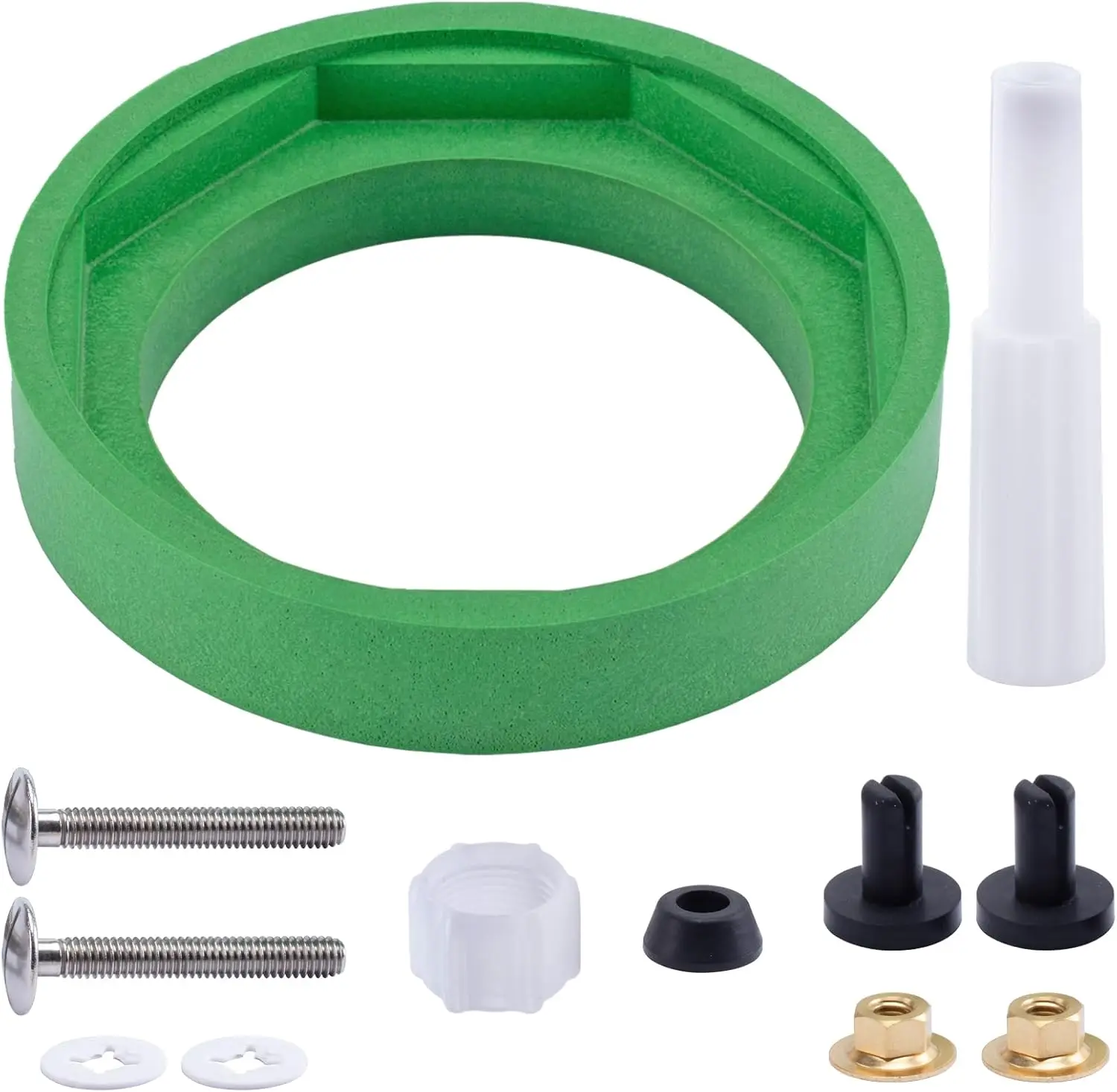 

AS 738756 -0070A Комплект прокладок для унитаза до чаши, комплект для замены 3-дюймового бачка для унитаза включает комплект прокладок и болтов с ручкой