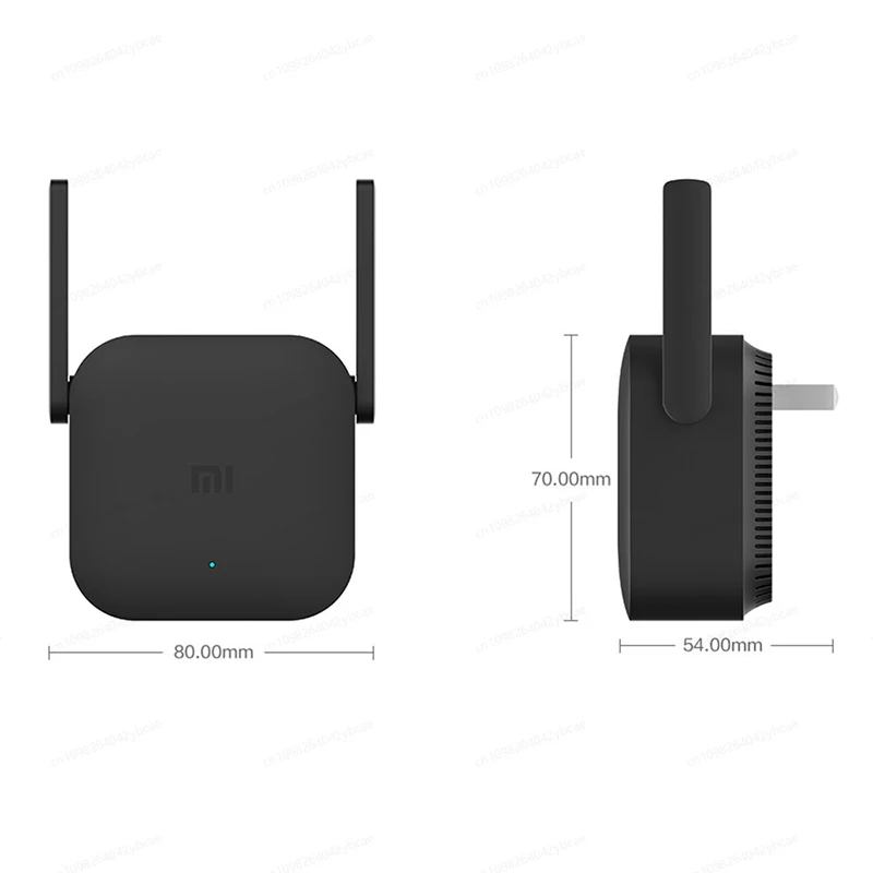 XIAOMI MIJIA nouvel amplificateur WiFi Pro, 300M 2.4G répéteur d'extension de réseau prolongateur de puissance Roteador, 2 antennes, pour Mi routeur Wi-Fi