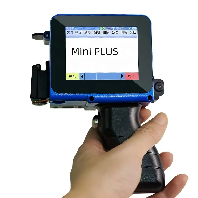 12.7mm Mini Portable Inkjet Printer EXP Date Number Logo Small Character for Box Plastic Bottle Coding