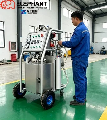 Industrial Polyurea Machine Spray Coating Equipment for Workshop Anti-corrosion Insulation