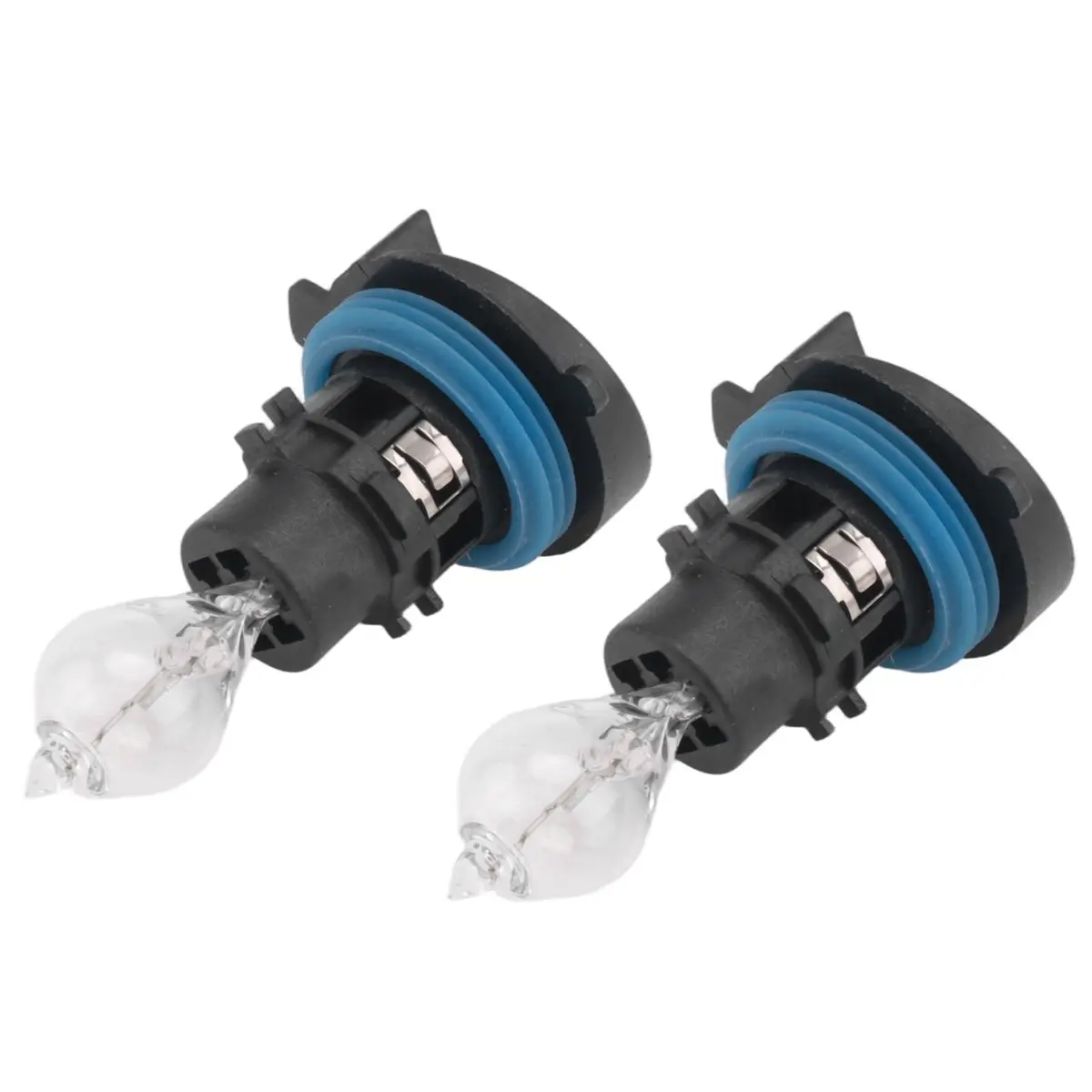 

#27M Daytime Running Light Bulb,2Pcs Front Daytime Running Light Bulb with Base for Peugeot Citroen (Plastic)