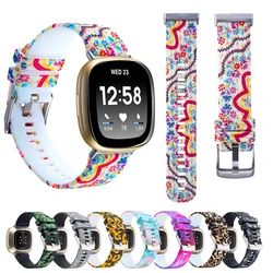 Colorful Silicone Strap for Fitbit Versa 3 Bracelet Strap Replacement Fabric Wrist Band for Fitbit Versa Lite Sport Watchband