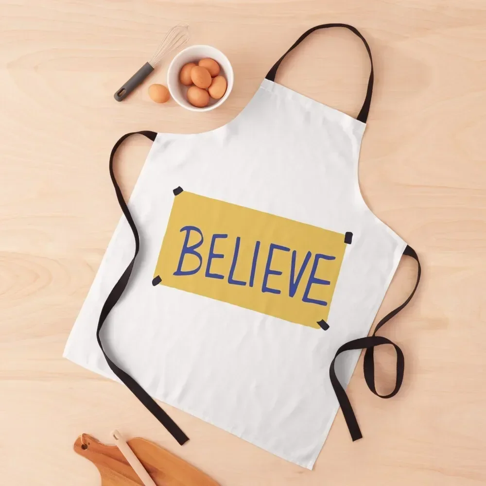 

BELIEVE-TED Apron Kitchens For Men women's work beauty master Apron