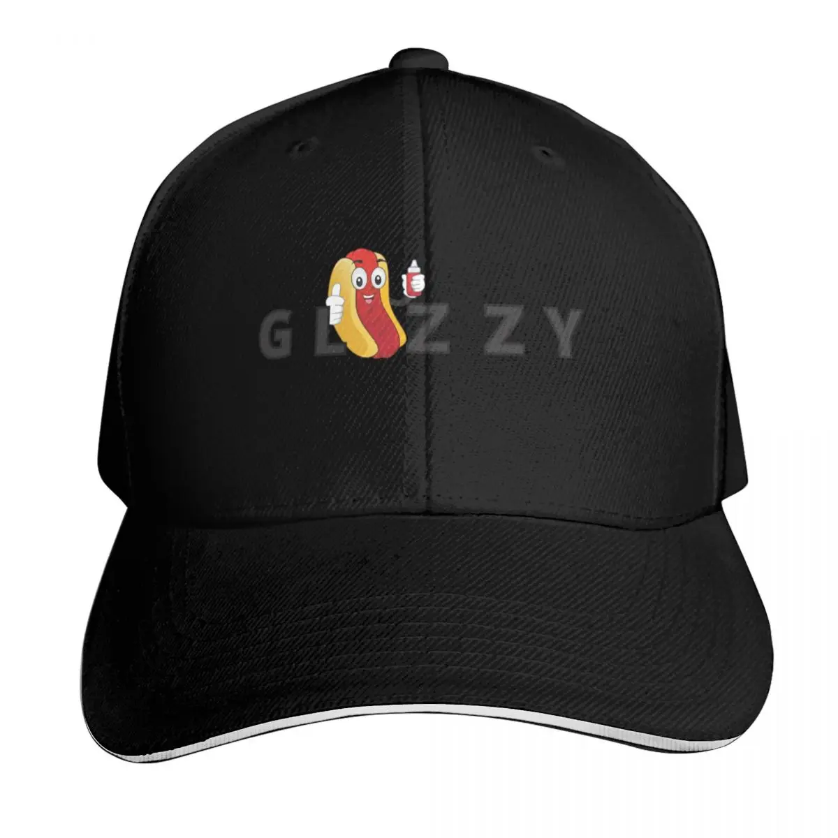 GLIZZYGOBBLER FOOD PUN Baseball Cap Moisture Wicking Quick Dry Curved Brim Classic Fit Low Profile Unstructured
