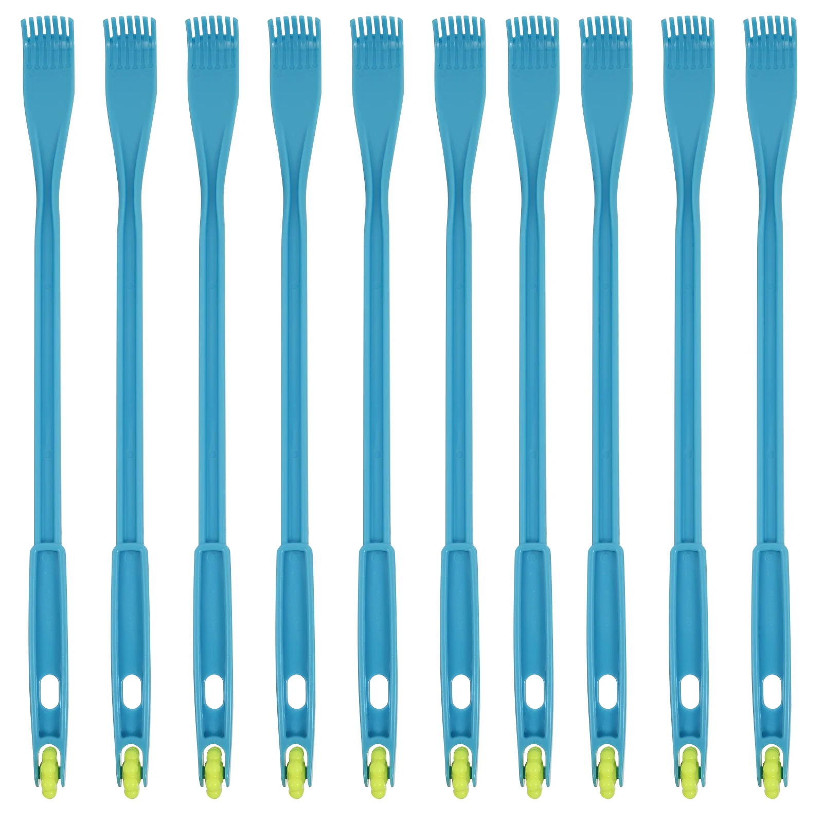 10 Pcs Hand Tickling Kids Tools Back Scratcher with Ball Rolling Beach Child Head