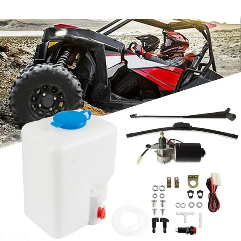 

G7NA Universal Vehicle Wiper Cleaning Solution Kit Including 90 Degree Wiper Mechanism And Corrosion Resistant Pump Assembly